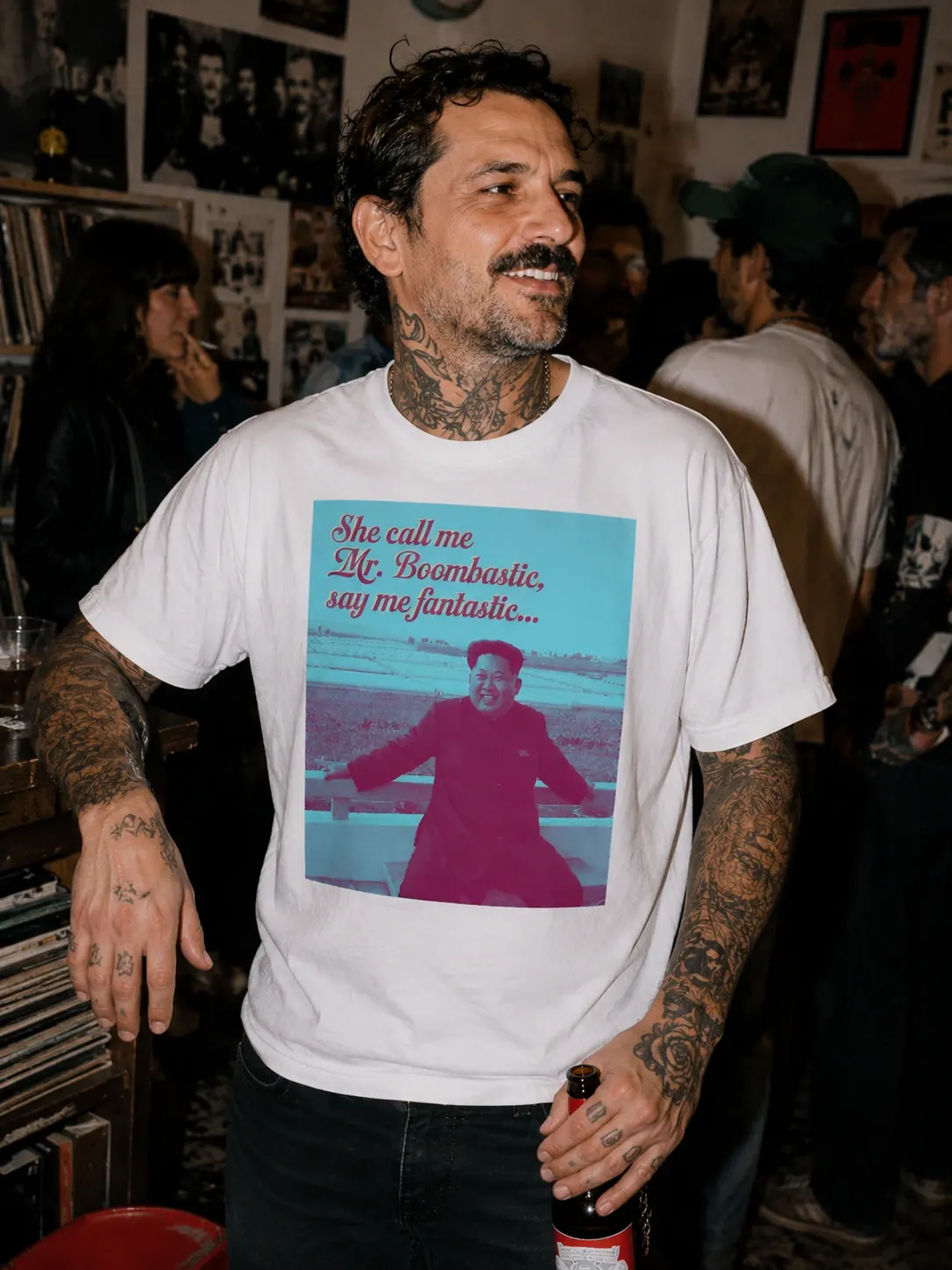 Groteska graphic T-shirt — Mr. Boombastic