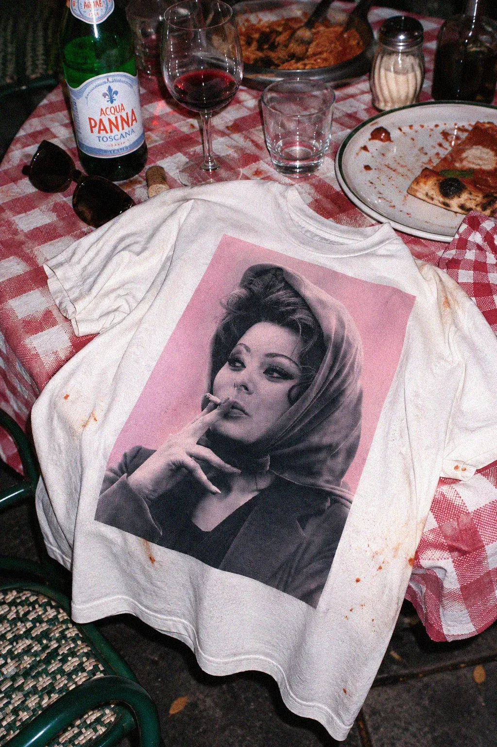 Groteska graphic T-shirt — Sophia Loren